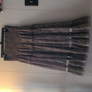 Long Floral Cottagecore Skirt